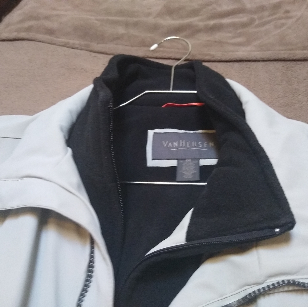 Van Heusen fleece lined tan jacket  XXL